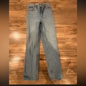 Abercrombie & Fitch Light Blue Straight Leg Jeans